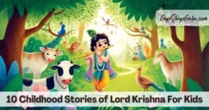 10 Childhood Stories of Lord Krishna For Kids With Moral