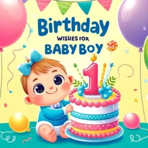 325+ Happy 1st Birthday Wishes For Baby Girls, Boys & Twins 2 Birthday Wishes For Baby Boy