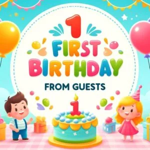 325+ Happy 1st Birthday Wishes For Baby Girls, Boys & Twins 8 First Birthday Wishes From Guests