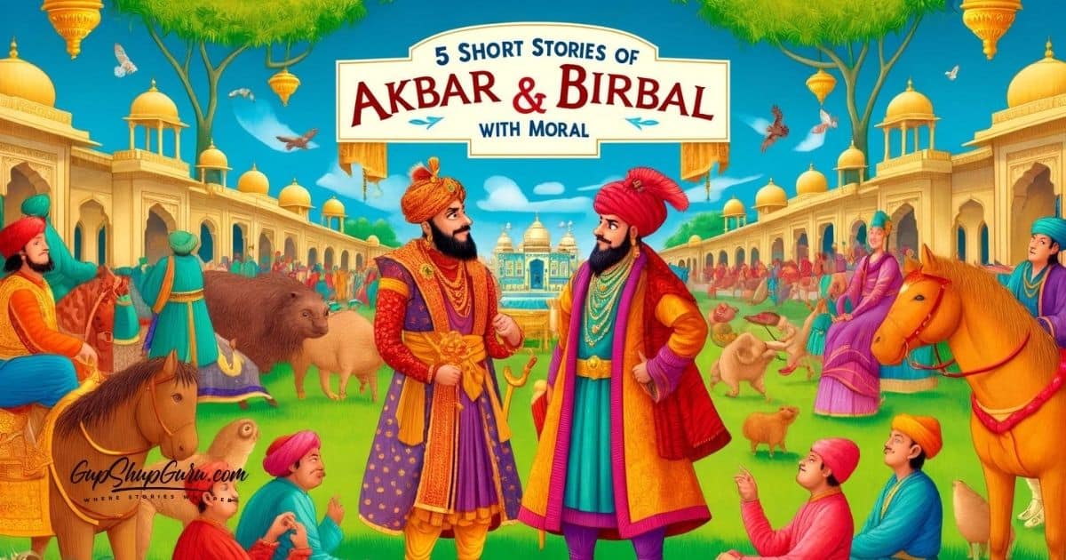 5 Famous Stories of Akbar and Birbal With Moral For Kids