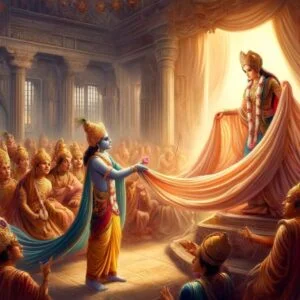 10 Childhood Stories of Lord Krishna For Kids 7 Story of Draupadi Vastraharan & Krishna