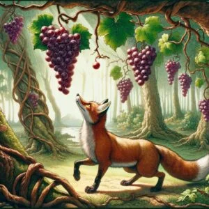The Fox and the Grapes | Best Moral Story for Kids 1 The Fox And The Grapes Full Story With Dialogues