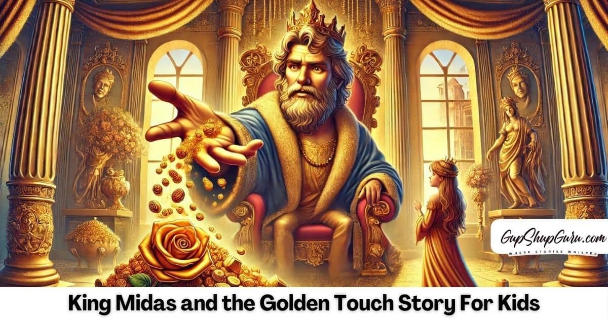 King Midas and the Golden Touch Story For Kids