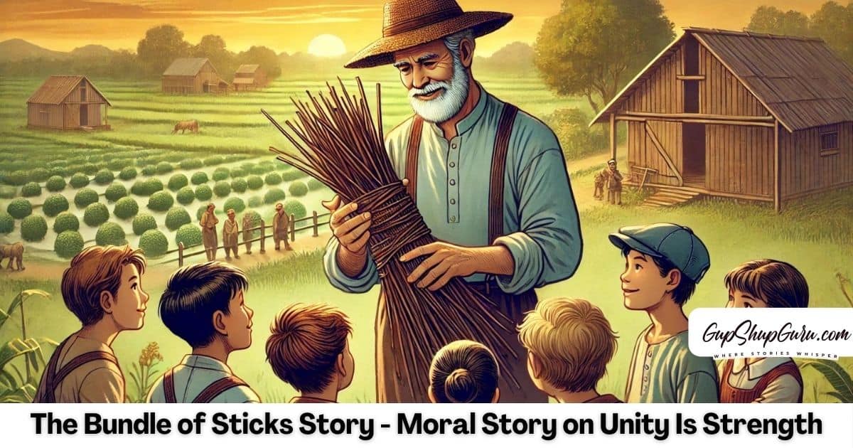 The Bundle of Sticks Story: Moral Story on Unity Is Strength