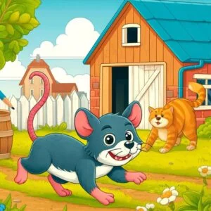 The Cat and the Rat Story With Moral 2 The Cat and the Rat Full Story With Moral