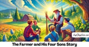 The Farmer and His Four Sons - The Story of Unity is Strength