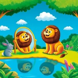 10 Short Funny Stories For Kids To Read 2 The Silly Lion and the Clever Rabbit Funny Story For The Kids To Read