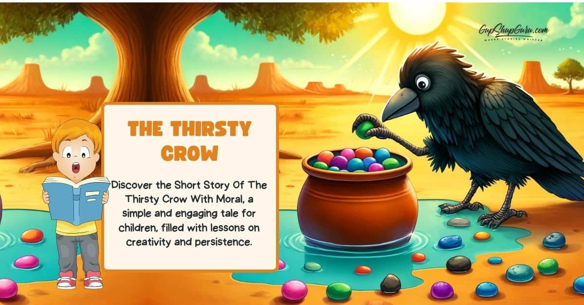 The Thirsty Crow: A Classic Story with a Moral