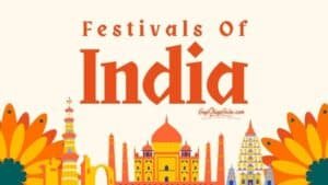 Major Festivals Of India